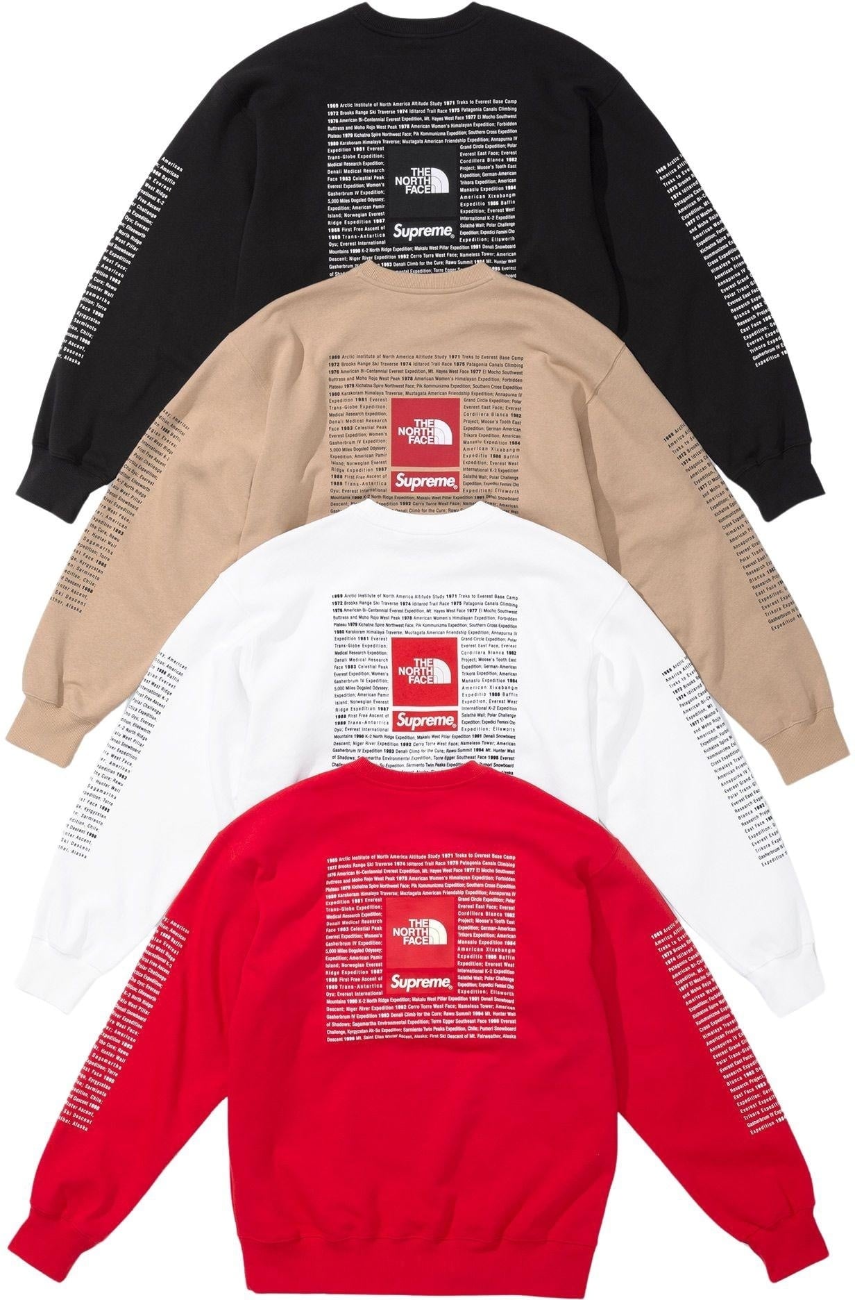 Supreme®/The North Face® Crewneck